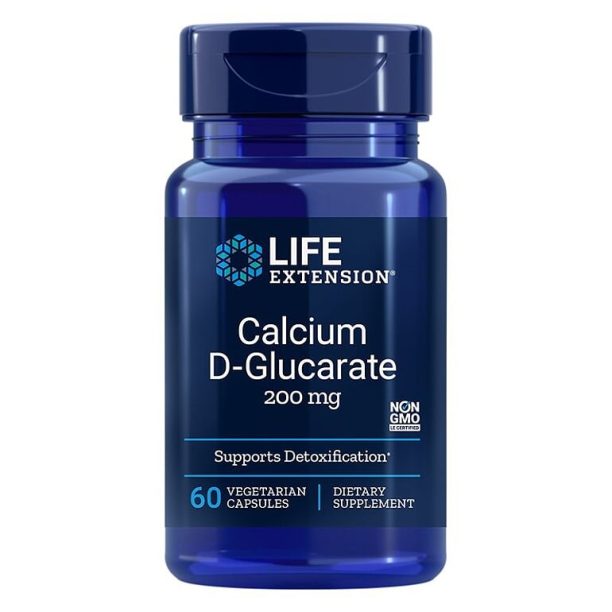 Calcium D-Glucarate/ Калциев Д-Глюкарат 200 mg х 60 капсули Life Extension на ниска цена