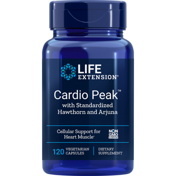 Cardio Peak™/ В подкрепа на сърцето х 120 софтгел капсули Life Extension на ниска цена