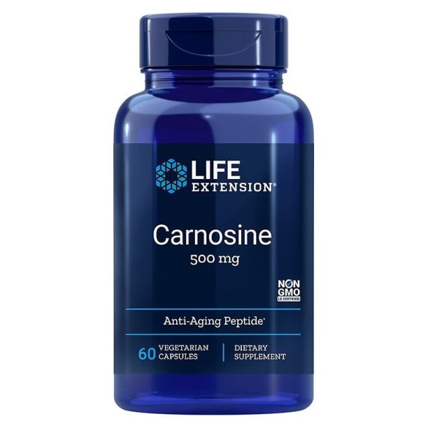 Carnosine/ Карнозин 500 mg х 60 капсули Life Extension на ниска цена