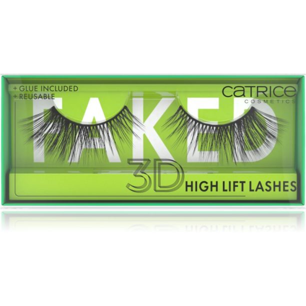 Catrice Faked изкуствени мигли с лепило 3D High Lift 2 бр. на ниска цена