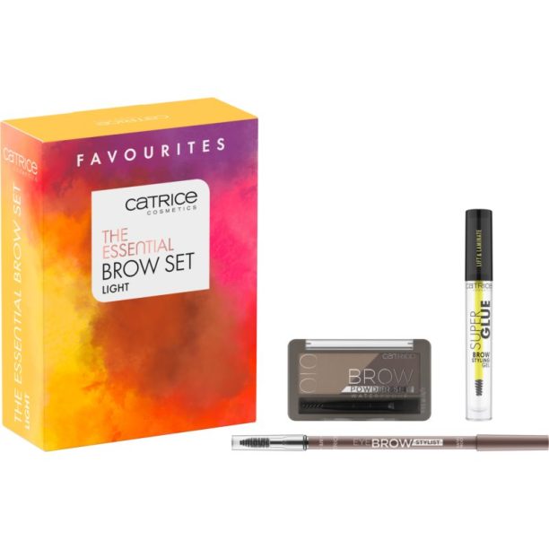 Catrice The Essential Brow Set подаръчен комплект Light (за вежди) цвят