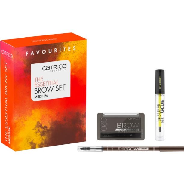 Catrice The Essential Brow Set подаръчен комплект Medium (за вежди) цвят