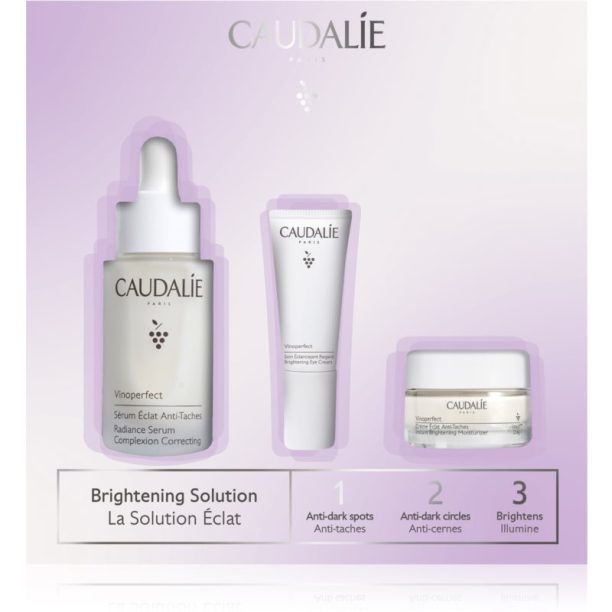 Caudalie Vinoperfect Glow Solution Gift Set подаръчен комплект