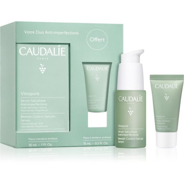 Caudalie Vinopure Duo Anti-imperfections комплект (за мазна кожа склонна към акне)