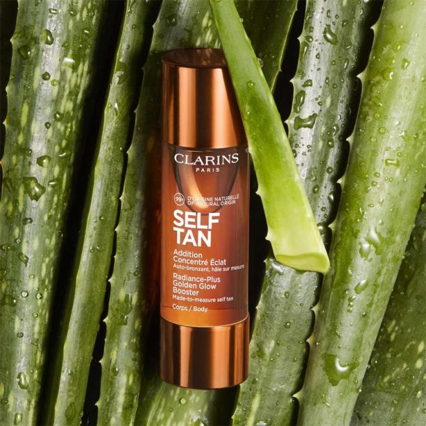 Clarins Self Tan Radiance-Plus Golden Glow Booster бронзиращ продукт за тяло 30 мл. на ниска цена