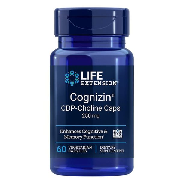 Cognizin® CDP Choline / Цитиколин 250 mg х 60 капсули Life Extension на ниска цена