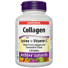 Collagen with Lysine + Vitamin C/ Колаген 500 mg с Лизин и Витамин С х 120 таблетки Webber Naturals на ниска цена