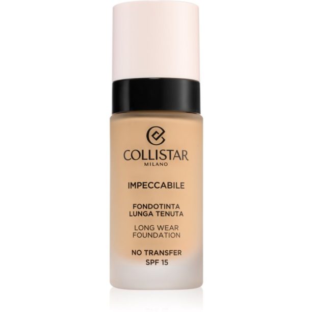 Collistar Impeccabile Long Wear Foundation дълготраен фон дьо тен SPF 15 3N Natural 30 мл.