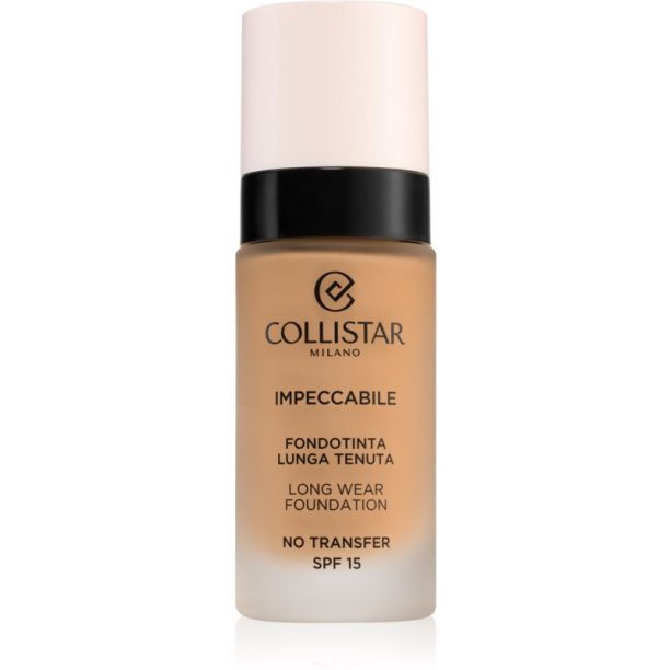 Collistar Impeccabile Long Wear Foundation дълготраен фон дьо тен SPF 15 5N Amber 30 мл.