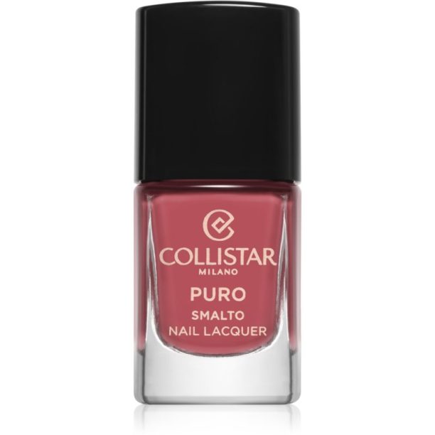 Collistar Puro Long-Lasting Nail Lacquer дълготраен лак за нокти цвят 102 Rosa Antico 10 мл.