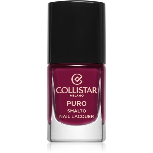 Collistar Puro Long-Lasting Nail Lacquer дълготраен лак за нокти цвят 114 Warm Mauve 10 мл.