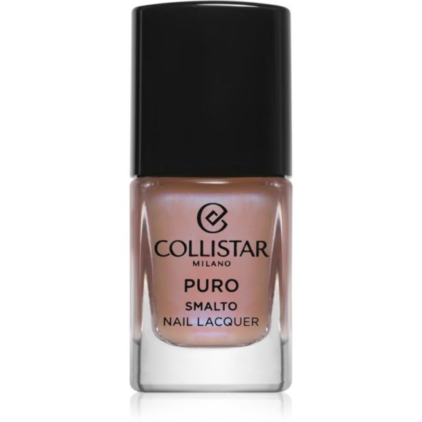 Collistar Puro Long-Lasting Nail Lacquer дълготраен лак за нокти цвят 919 Porcellana Beige 10 мл.