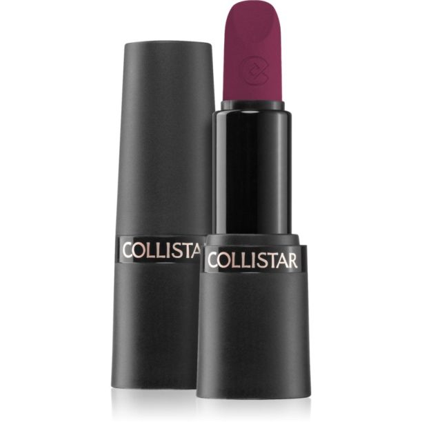 Collistar Puro Matte Lipstick дълготрайно червило цвят 114 WARM MAUVE 3