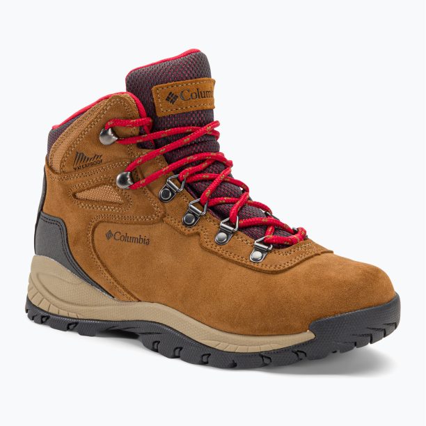 Columbia Newton Ridge Plus WP Amped elk/mountain red дамски ботуши за трекинг