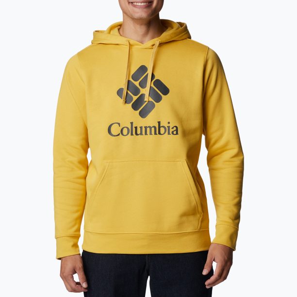 Columbia Trek Hoodie мъжки суитшърт за трекинг жълт 1957913