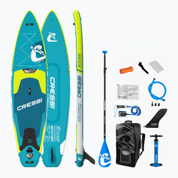 Cressi Jet Cruise DC iSUP 11'2" зелена SUP дъска NA061163