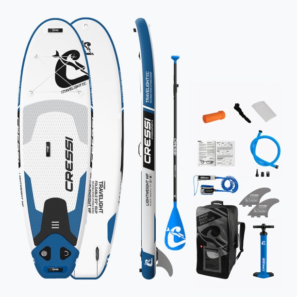 Cressi Travelight Сгъваем iSUP 9'2" SUP борд бял NA010980