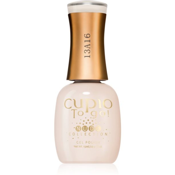 Cupio To Go! Nude гел лак за нокти с използване на UV/LED лампа цвят Aether Nude 15 мл.