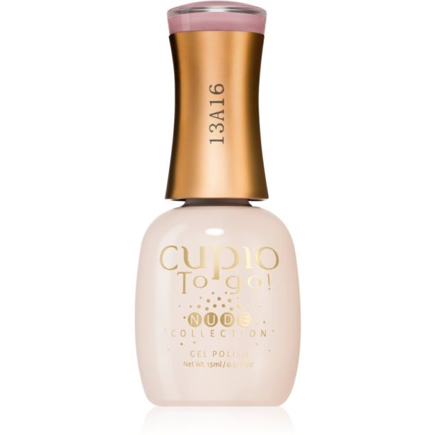 Cupio To Go! Nude гел лак за нокти с използване на UV/LED лампа цвят Chocolate 15 мл.