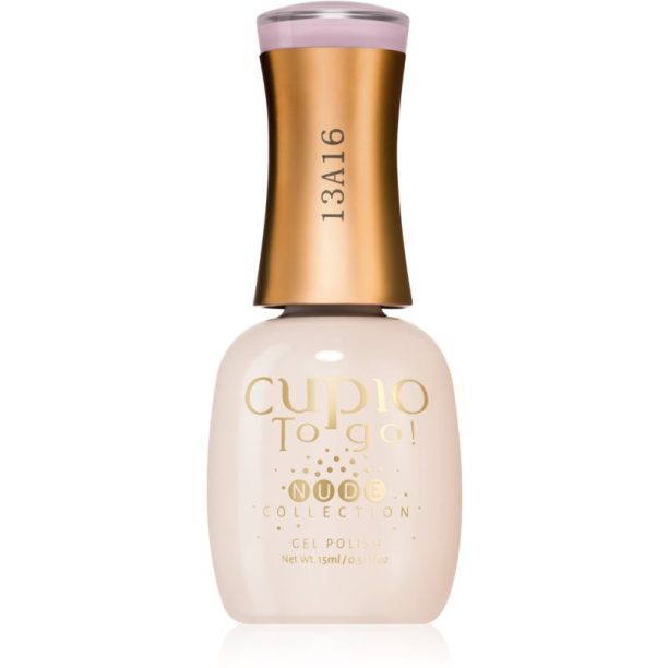 Cupio To Go! Nude гел лак за нокти с използване на UV/LED лампа цвят Tenderness 15 мл.