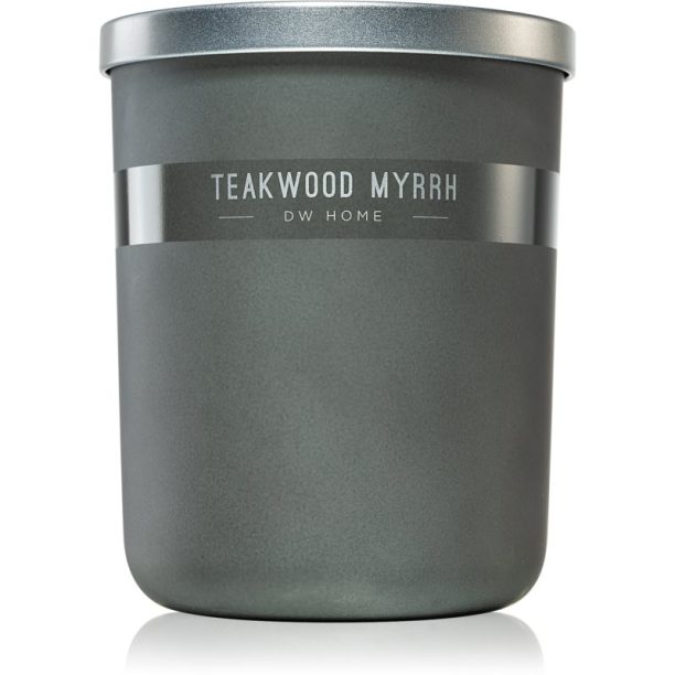 DW Home Desmond Teakwood Myrrh ароматна свещ 425 гр.