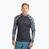 Dakine Hd Snug Fit Rashguard плувна блуза с качулка за мъже black/grey DKA363M0004