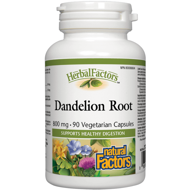 Dandelion Root/ Глухарче (корен) 425 mg x 90 софтгел капсули Natural Factors на ниска цена