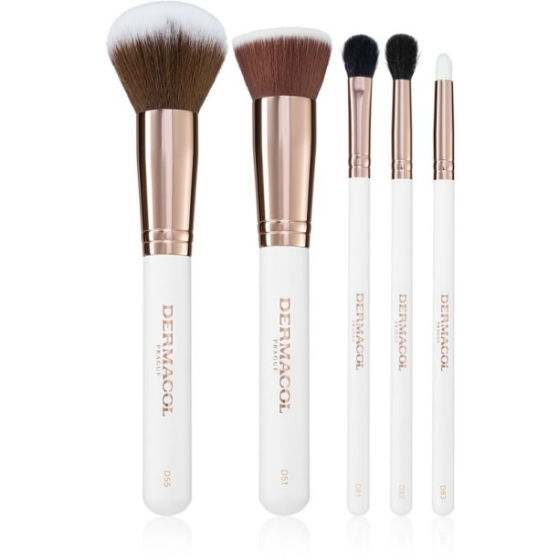 Dermacol Accessories Master Brush by PetraLovelyHair комплект четки Rose Gold