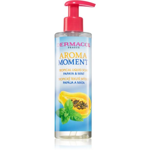 Dermacol Aroma Moment Papaya & Mint течен сапун за ръце 250 мл.