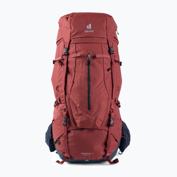 Deuter Aircontact X SL 60+15 l раница за трекинг червена 337012253350