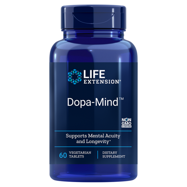 Dopa-Mind®/ За памет и концентрация х 60 таблетки Life Extension на ниска цена