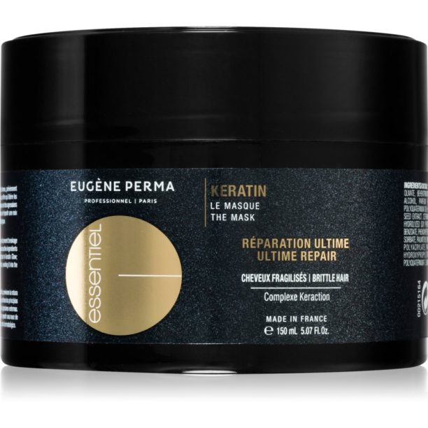 EUGÈNE PERMA Essential Keratin маска за увредена и крехка коса 150 мл.