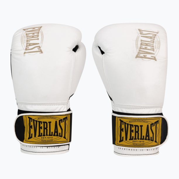 EVERLAST 1910 Класически боксови ръкавици бели EV1910