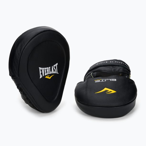 EVERLAST Elite Leamantis MIT кожени тренировъчни дискове черни EV4731