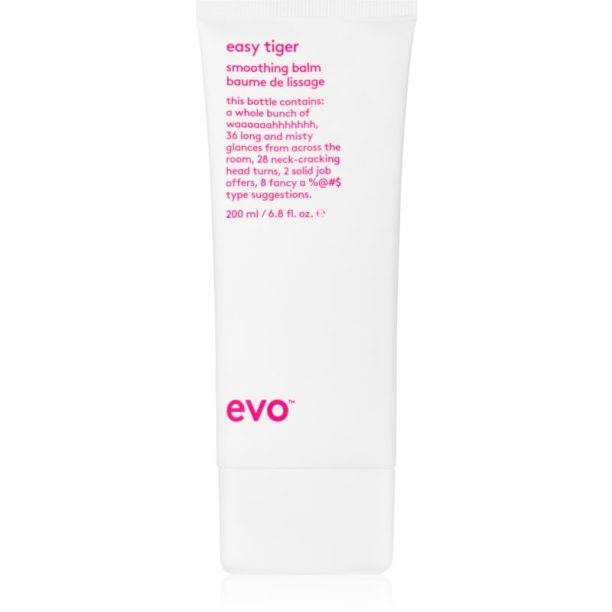 EVO Easy Tiger Smoothing Balm изглаждащ балсам за непокорна коса 200 мл.