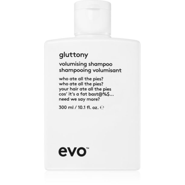 EVO Gluttony Volumising Shampoo шампоан за обем за тънка коса без обем 300 мл.