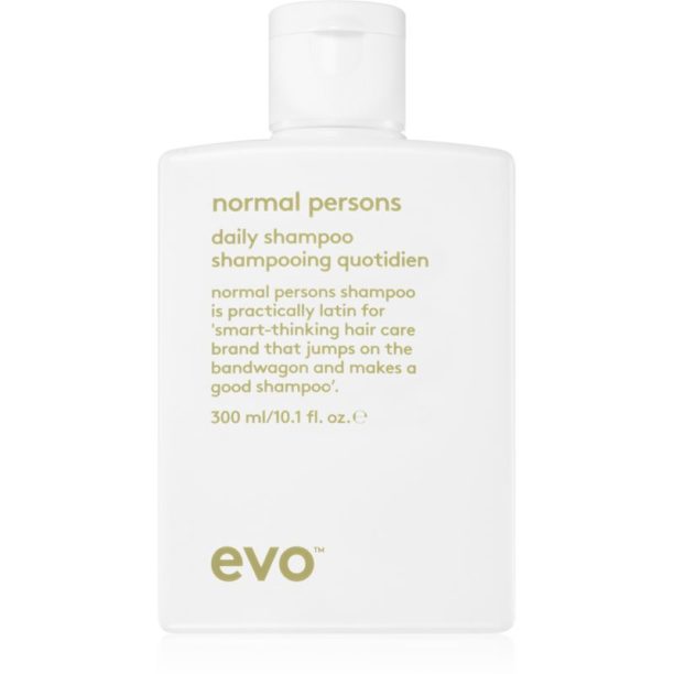 EVO Normal Persons Daily Shampoo шампоан за ежедневна употреба за нормална към омазняваща се коса 300 мл.