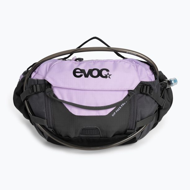 EVOC Hip Pack Pro 3l сиво-лилав велосипеден бъбрек с резервоар 102504901