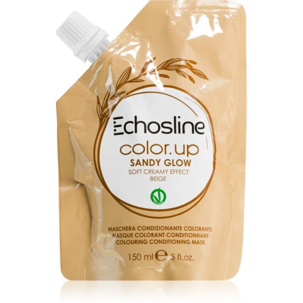 Echosline Color Up Възстановяваща цветна маска с подхранващ ефект цвят Sandy Glow 150 мл.