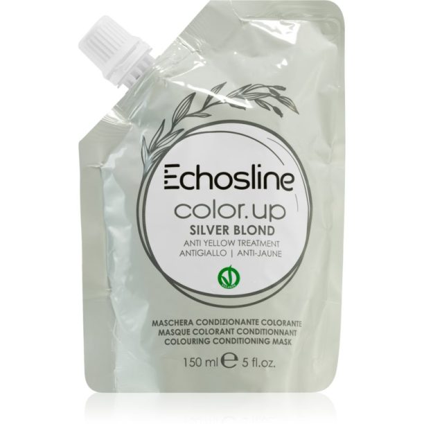 Echosline Color Up Възстановяваща цветна маска с подхранващ ефект цвят Silver Blond 150 мл.