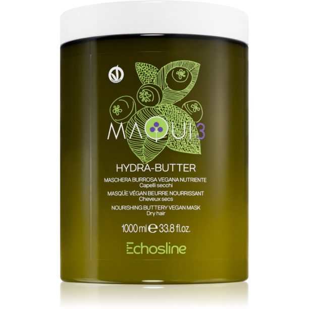 Echosline Maqui Hydra-Butter подхранваща маска за коса 1000 мл.