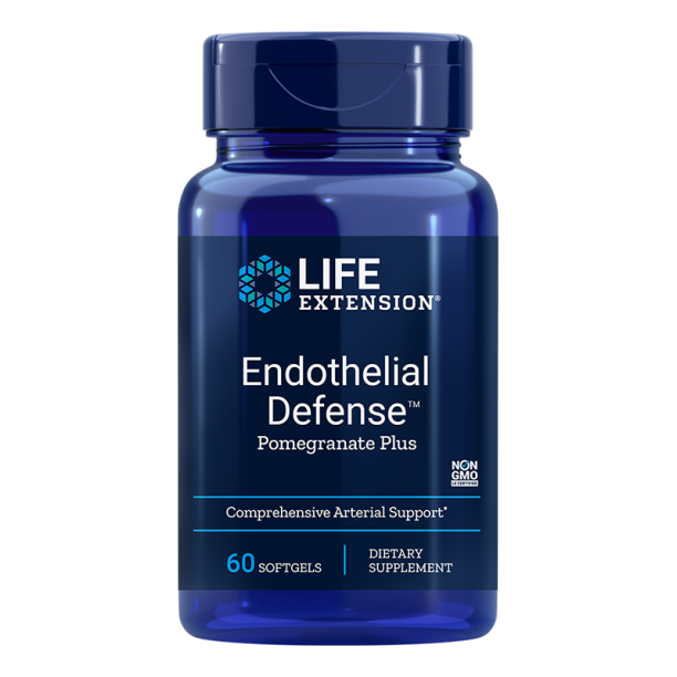 Endothelial Defense™ Pomegranate Plus/ В подкрепа на сърцето х 60 софтгел капсули Life Extension на ниска цена