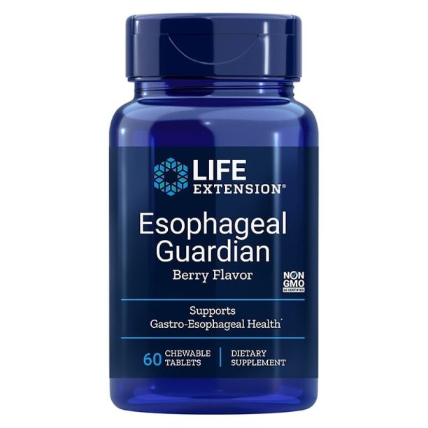 Esophageal Guardian/ В подкрепа на храносмилателната система х 60 дъвчащи таблетки Life Extension на ниска цена