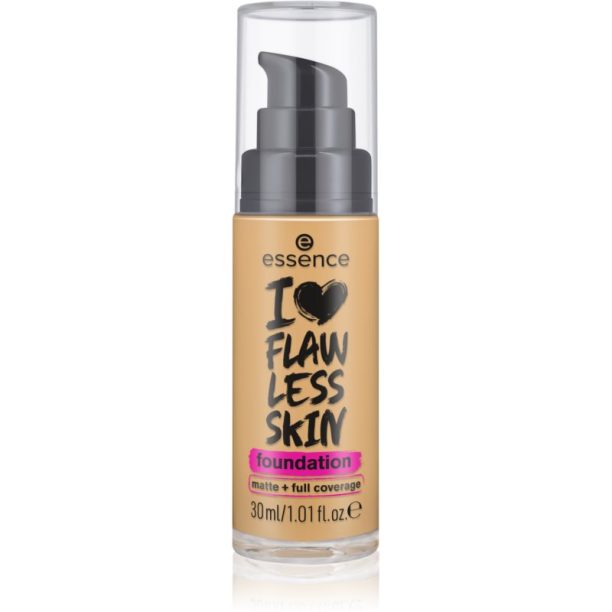 Essence I LOVE FLAWLESS SKIN фон дьо тен с матиращ ефект цвят 40 30 мл.