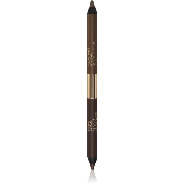 Estée Lauder Smoke & Brighten Kajal Eyeliner Duo молив за очи тип каял цвят Dark Chocolate / Rich Bronze 1 гр.