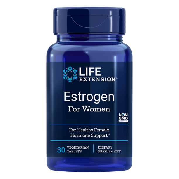 Estrogen For Women/ Хормонална подкрепа за жени х 30 таблетки Life Extension на ниска цена