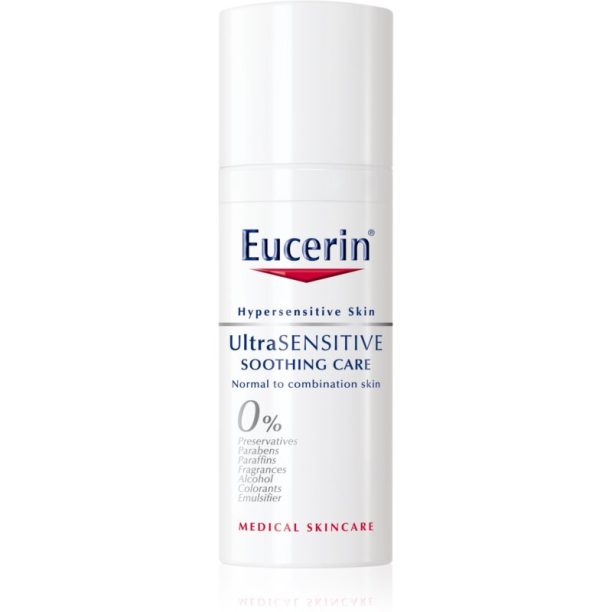 Eucerin UltraSENSITIVE успокояващ крем за нормална към смесена чувствителна кожа 50 мл.