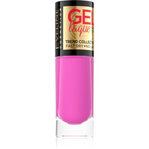 Eveline Cosmetics 7 Days Gel Laque Nail Enamel гел лак за нокти без използване на UV/LED лампа цвят 206 8 мл.