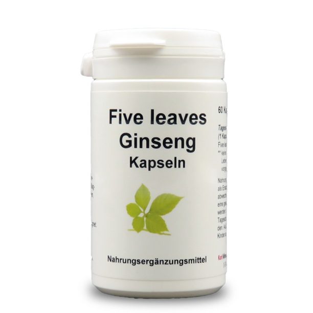 Five leaves Ginseng - Джиаогулан (Гиностема) 400 mg