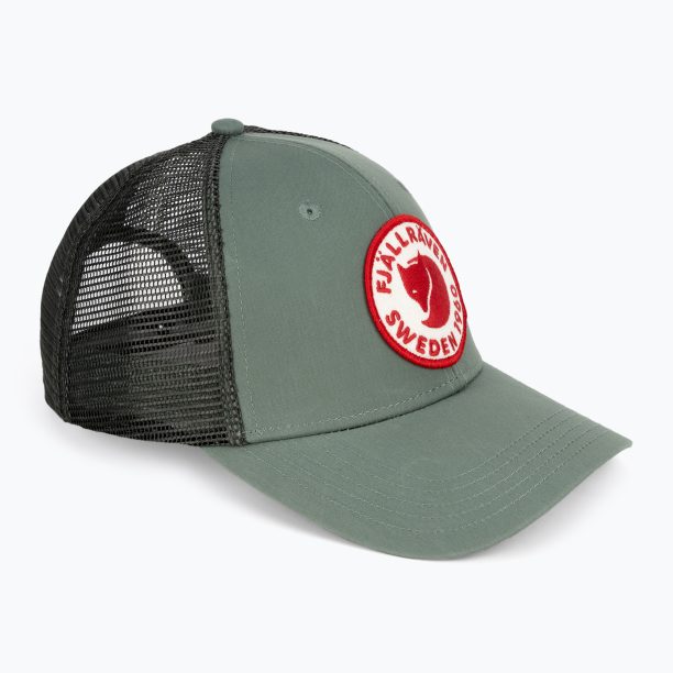 Fjällräven 1960 Logo Langtradarkeps бейзболна шапка зелена F78138